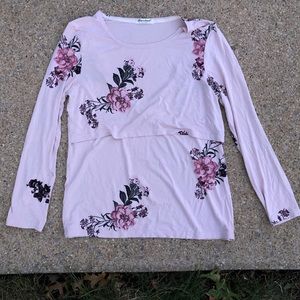 Bearsland Floral Blouse Long Sleeve Medium